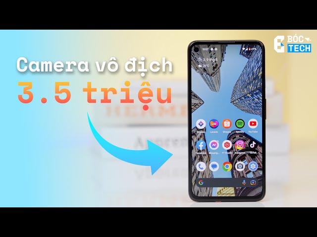 Google Pixel 4a 5G giá 3,5 triệu: Camera VÔ ĐỐI trong tầm giá !