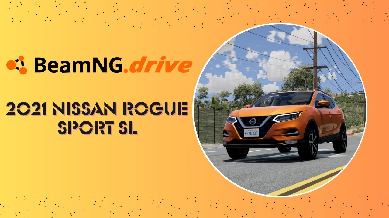 2021 Nissan Rogue Sport SL Test Drive (BeamNG)