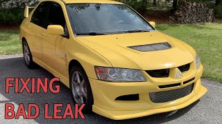 Fixing Bad Boost Leak in the EVO VIII by E-Dod 702 views 2 years ago 10 minutes, 1 second