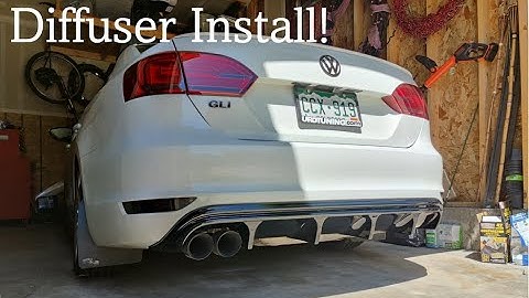 ECS Tuning Diffuser Install for my MK6 GLI
