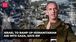 Getting aid to the people of Gaza is a top priority: IDF Spokesperson