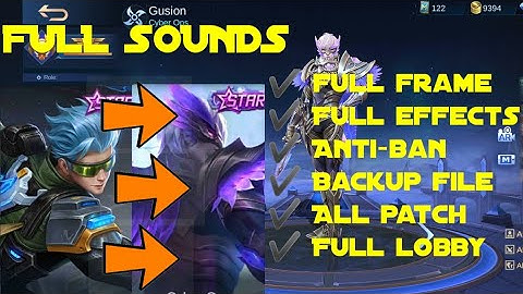 GUSION STARLIGHT SKIN INTO COLLECTOR SKIN SCRIPT WITH BACKUP FILE