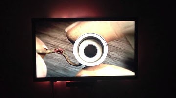 Home made ambilight
