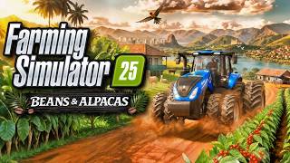 NEW FS25 DLC - BEANS & ALPACAS (Ford, Coffee, New Map, & More!) | Farming Simulator 25