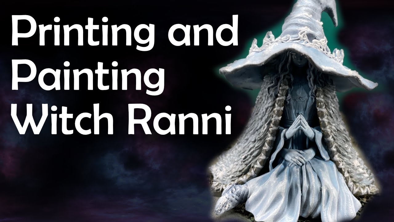 Exclusive ELDEN RING art print of Ranni The Witch