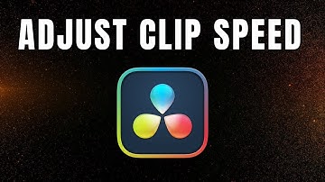 How To Adjust Clip Speed | DaVinci Resolve 19 Tutorial