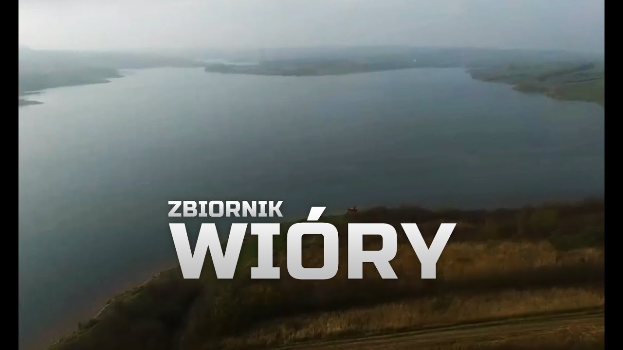 Zbiornik Wióry z lotu ptaka