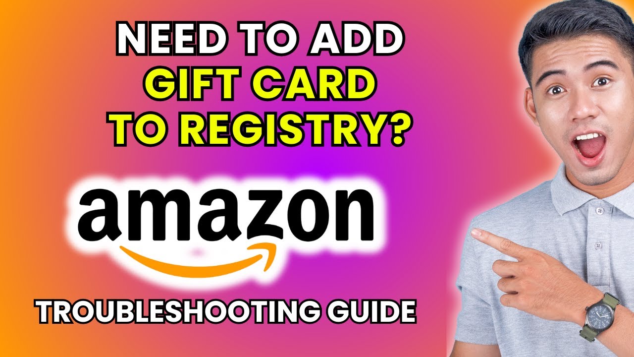 How to Add Gift Card to Amazon Baby Registry [2025 Method]