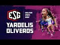 Yardelis oliveros   venezuelan female professional football player  midfielder 