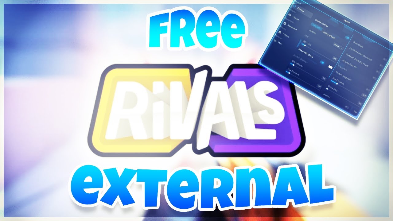Free Rivals External Rage Cheating In Rivals With The Best FREE EXTERENAL.. | Vexor External ...
