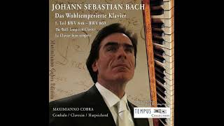 J. S. Bach - The Well Tempered Clavier - I - Prelude and Fugue No. 6 - Maximianno Cobra Edition - HD