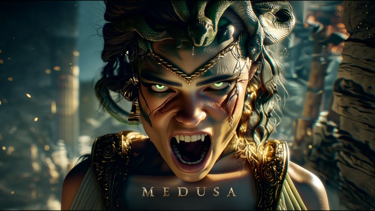 MYTH #1 — The Curse of MEDUSA | Cinematic AI Short Film - YouTube