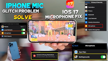 PART-2 How To Fix Iphone Bgmi Mic Problem \ Bgmi Mic Not Working In Iphone | Bgmi Glitch Problem