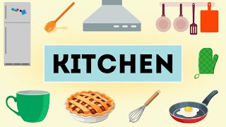 150 Kitchen Words in English। Big Kitchen Guide with Video Demonstrations