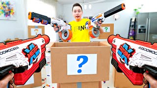 Nerf Gun Game Ultimate Nerf Blaster Mystery Box Challenge