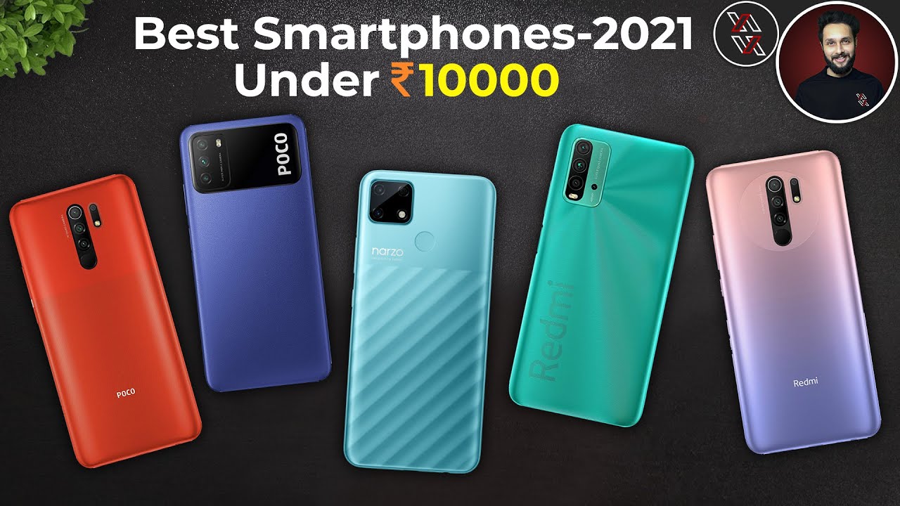 Top 5 Best Smartphones Under 10000 Rupees ⚡ 2021 Edition Malayalam
