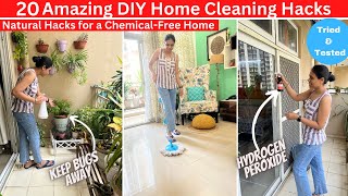 20 AWESOME Home & Kitchen Cleaning Hacks | Organizopedia
