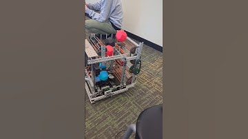 VEX V5 Push Back Color Sorting | Robot in 3 Days #robotreveal #vex #vexrobotics