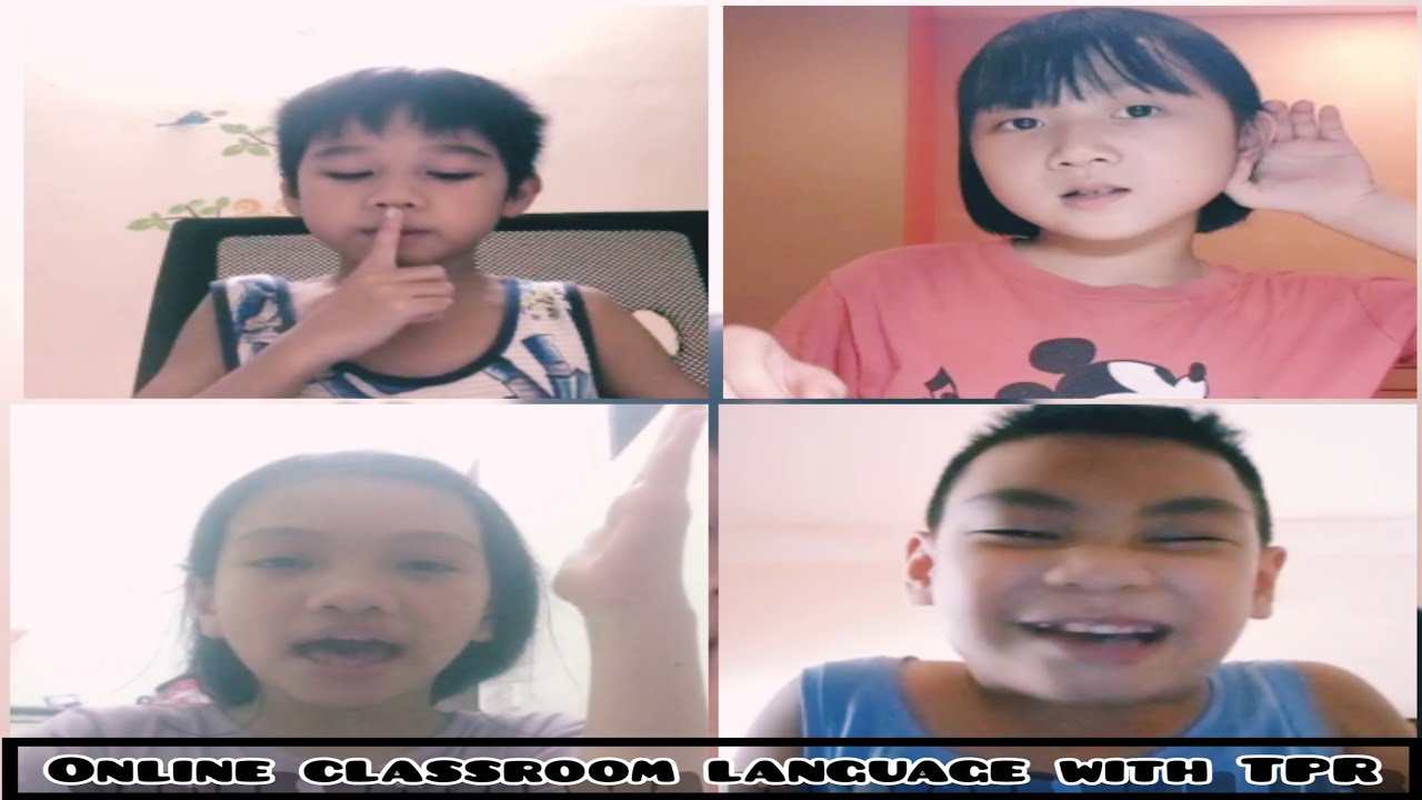 Online classroom commands with TPR - YouTube