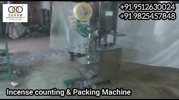 AGARBATTI  COUNTING AND PACKING MACHINE