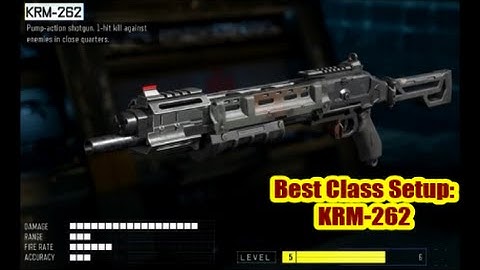 Best Class Setup: KRM-262