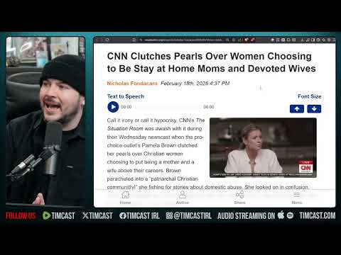 Thumbnail for Liberal Woman SHOCKED Most Women WANT To be Stay At Home Moms