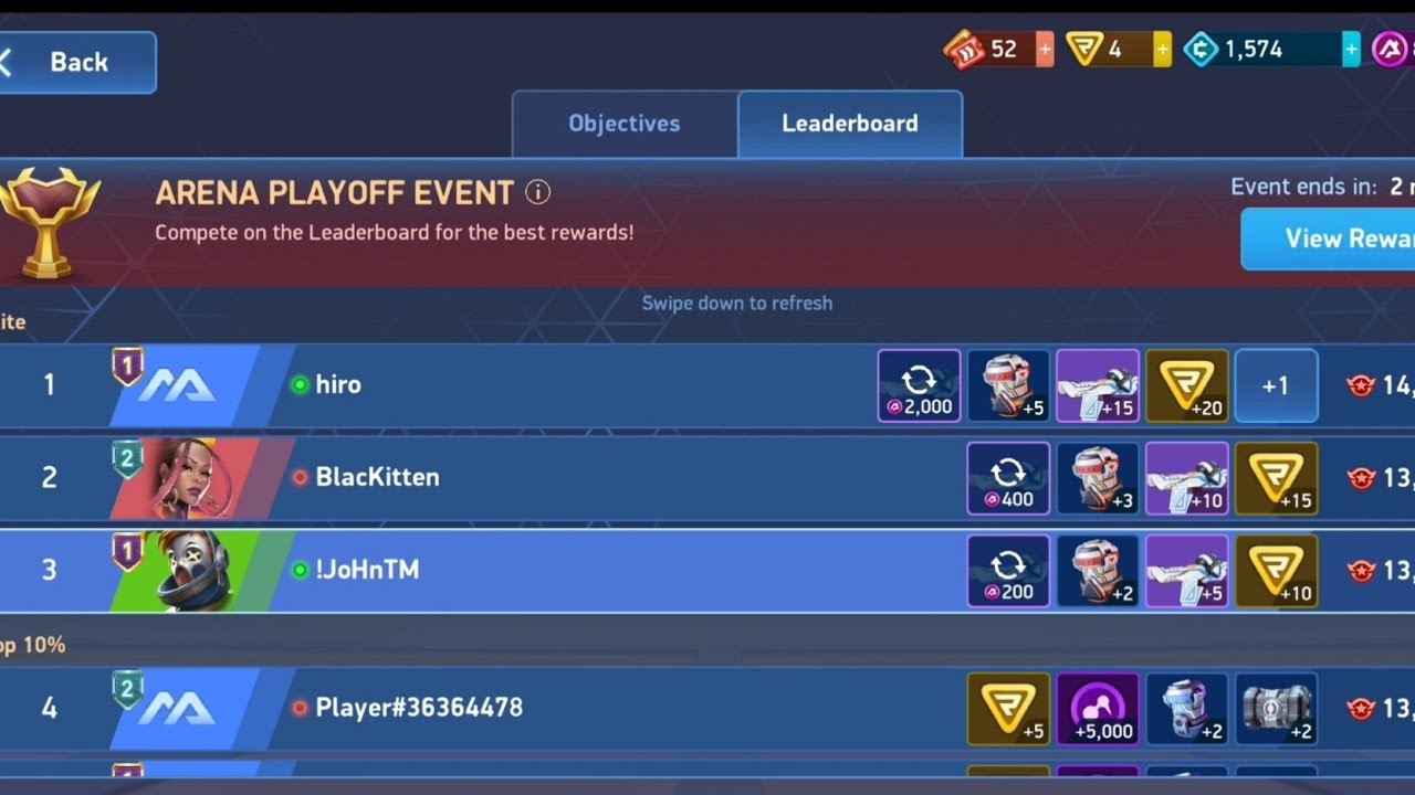 TOP 3 TO TOP 1 IN LAST 3 MINUTE - PLAYOFF EVENT MECH ARENA