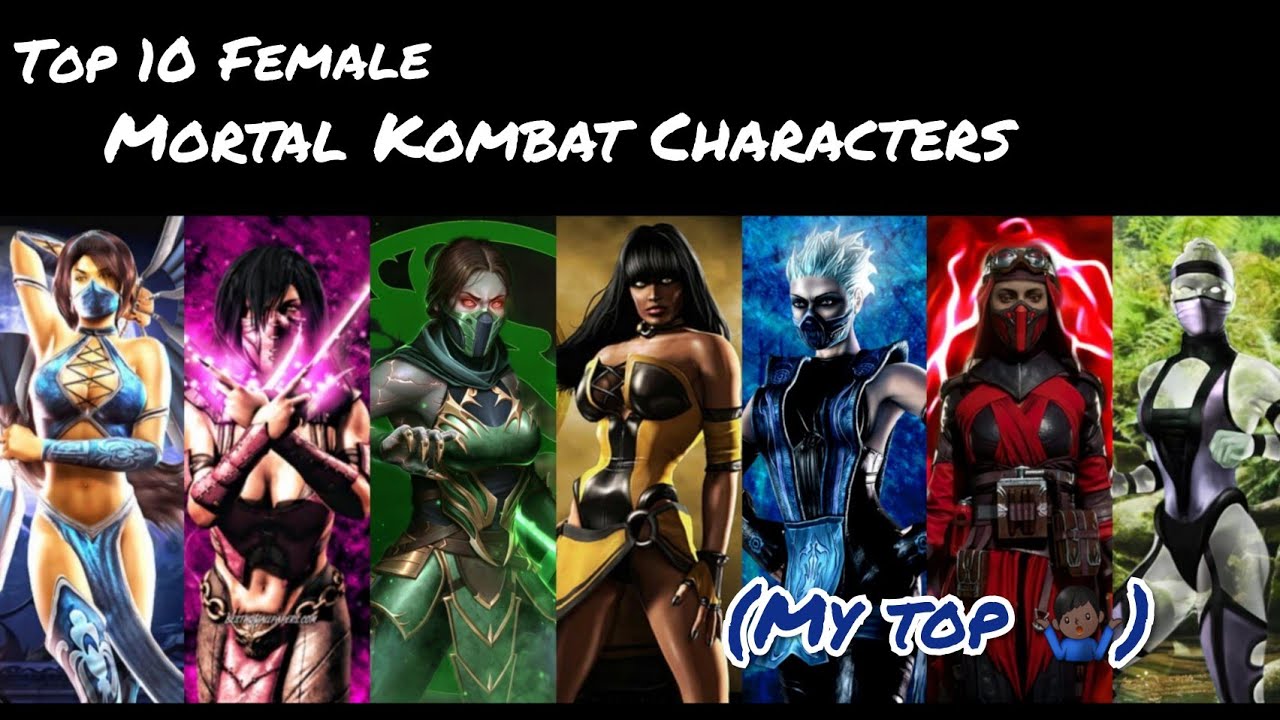 Top 10 Mortal Kombat Characters