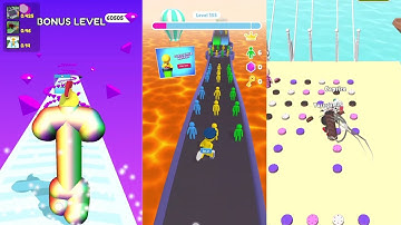 Bridge race | Tall Man Run | Giant Rush! | All levels | Yasirgamin | Gameplay