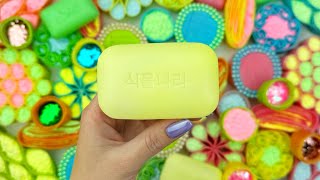 ASMR★Сrunching sounds★(4K)★Soap boxes with starch★Cutting cubes★