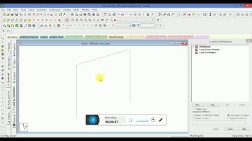 STAAD PRO TRANSLATIONAL REPEAT WITH LINK STEPS & OPEN BASE