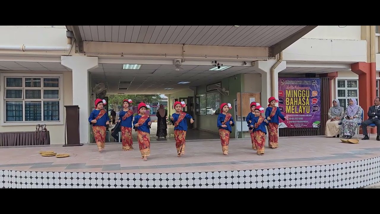 Persembahan Tarian Rakyat PRa Sek SK Bandar Laguna Merbok
