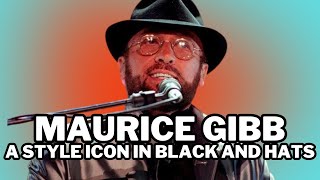 Maurice Gibb: A Style Icon in Black and Hats