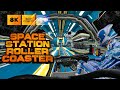 🚀 Space Station 🎢 VR roller coaster ride [360° 8K]