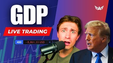 Live Trading GDP GOLD, USD, SPX500 & More!