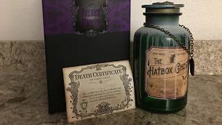Disney HAUNTED MANSION The Hatbox Ghost Host A Ghost Spirit Jar
