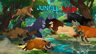 New Update ! Gorilla Smash Jungle War | part 1 | #Like #Subscribe #Gameplay #Comment screenshot 1