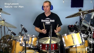 Drumming hand technique: Nature vs Man - Bill Bachman for Drumworkout.com