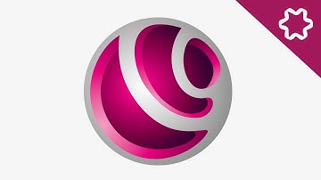 Tutorial Adobe illustrator for beginners / 3d logo design tutorial / Circle Logo / Abstract Logo
