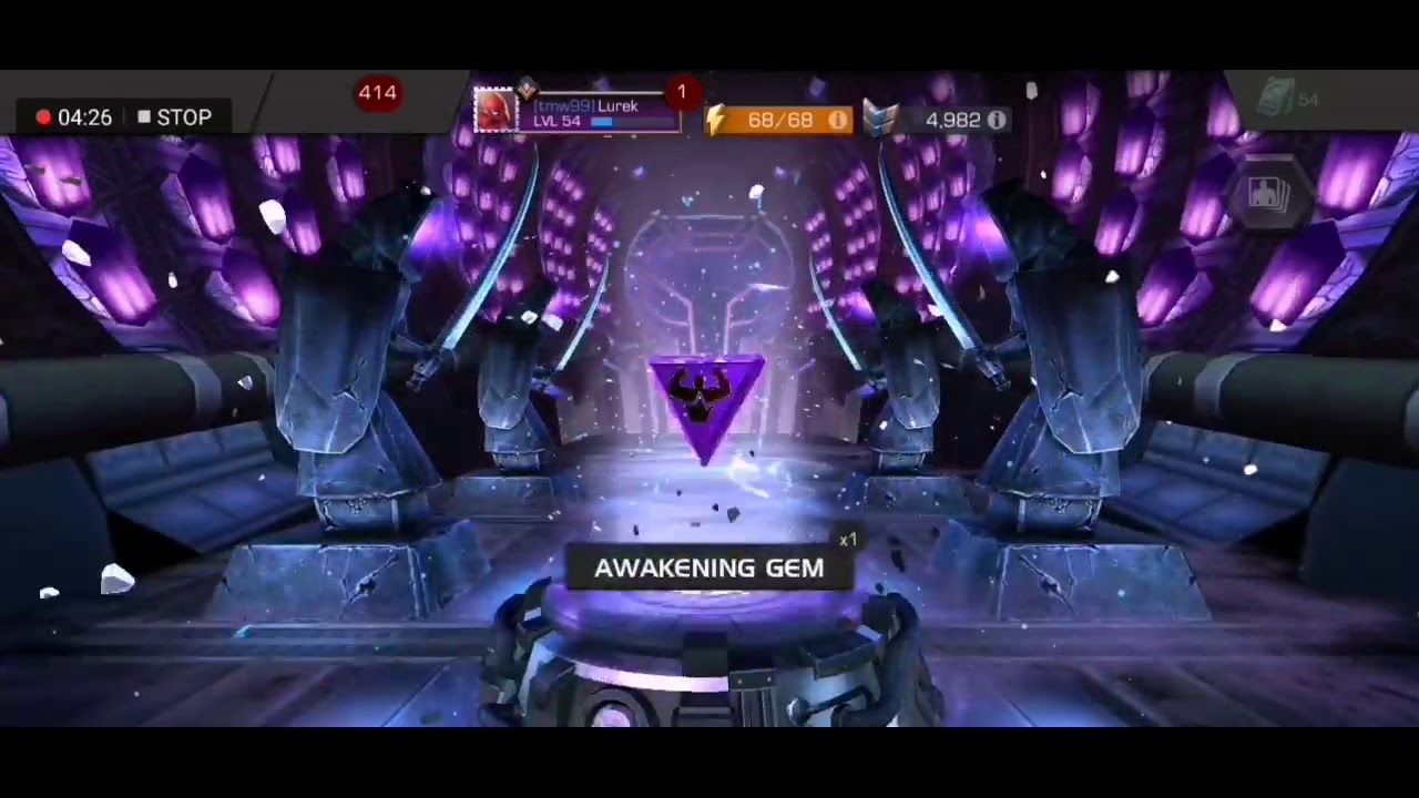 Weekly Crystal Opening 4 (5* Crystal,5*Rank Up Gem,5* Awaking Gem