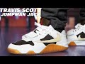 Travis scott jumpman jack tr sail and dark mocha review and on foot