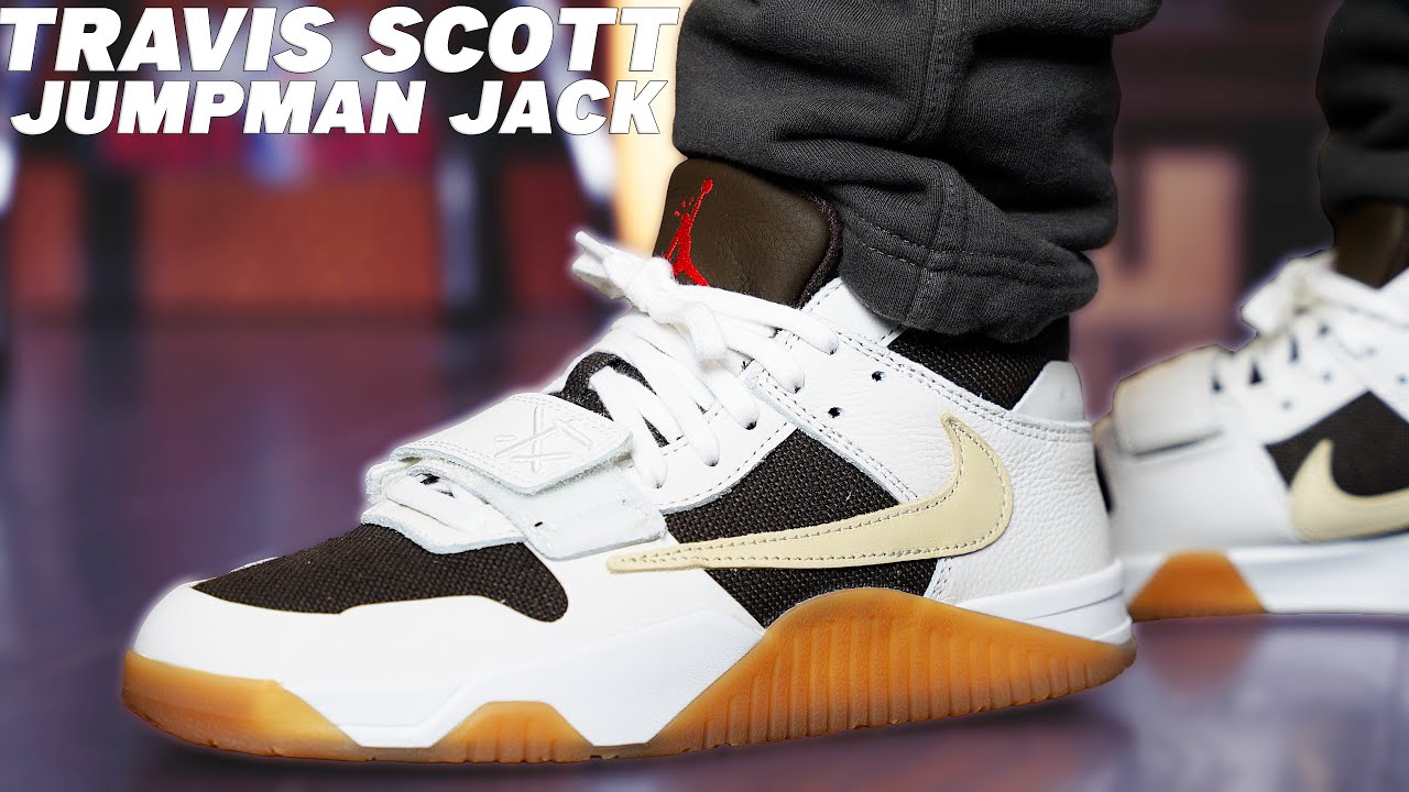 Travis Scott Jumpman Jack TR Sail and Dark Mocha Review and on Foot