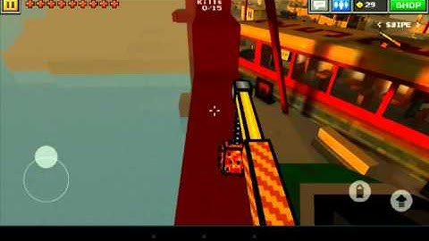 Pixel Gun 3D ~GLITCH ON BRIDGE!