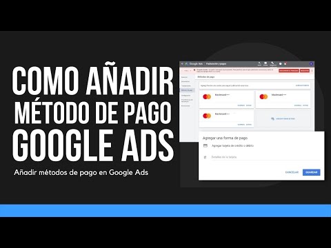 Vídeo: Com Pagar Amb Targeta Google AdWords