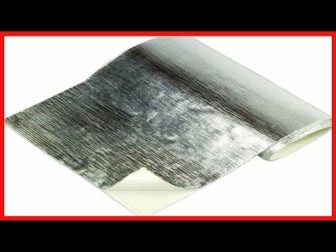 Aluminized Heat Shield Thermal Barrier Adhesive