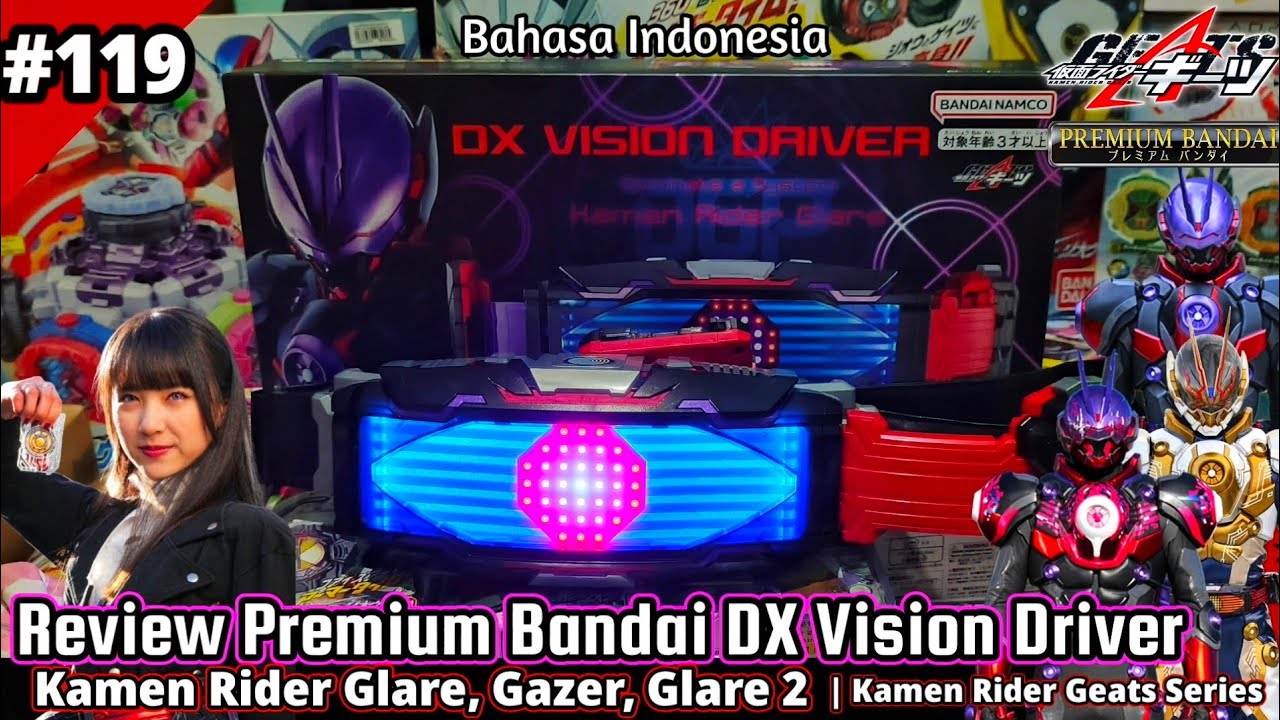 [Review Premium Bandai DX Vision Driver] Kamen Rider Geats Series ...
