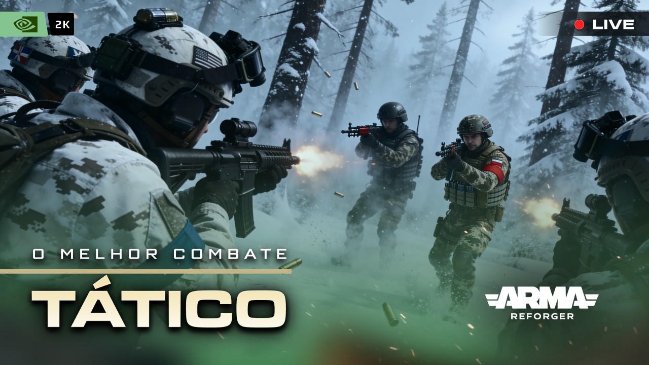 Estamos criando um servidor PVE CASCA-GROSSA e Imersivo | ARMA REFORGER