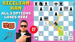 Dirty Chess Tricks against Sicilian - 27 (Sicilian Kan)