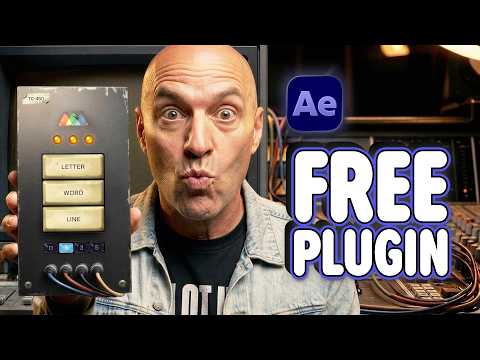 FREE After Effects Plugin: Meet Type Chopper!