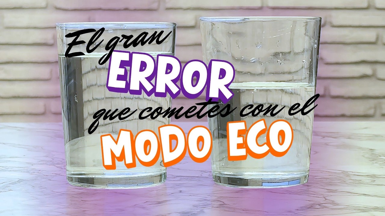 👉🕐 ¡El gran error que cometes con el modo eco!| En menos de un minuto